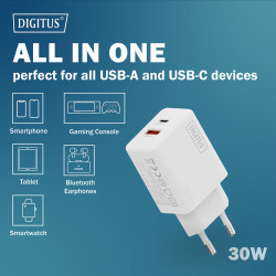 Digitus | Battery charger, 30W | DA-10301