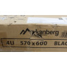 SALE OUT. Lanberg Rack cabinet 19" wall-mounted 4U 600 fast assembly (flat pack), black | SALE OUT. Lanberg Rack cabinet 19" wal
