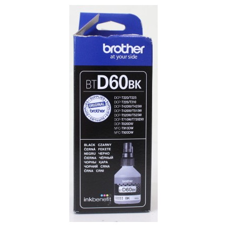 SALE OUT. Brother BTD60BK Ultra High Black Ink | SALE OUT. Brother Cartridge | BTD60BK | Inkjet | Black | DAMAGED PACKAGING