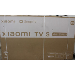 SALE OUT. Xiaomi TV S Mini 2025 75" (3840 x 2160) | Xiaomi TV | S Mini LED 2025 | 75 | Smart TV | Google TV | UHD | Black | DAMA