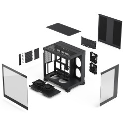 Fractal Design Case | Pop 2 Vision | Black | Mid-Tower