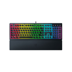 Razer | Ornata V3 | Gaming Keyboard | Wired | RGB LED light | Cyrillic | Razer Mecha-Membrane | Black