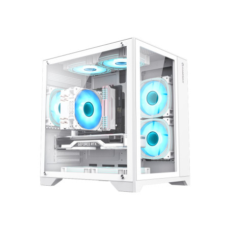 Gamemax Case | INFINITY MINI WH | M-ATX