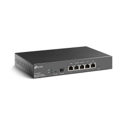 TP-LINK | SafeStream Gigabit Multi-WAN VPN Router | ER7206 | 10/100/1000 Mbit/s | Ethernet LAN (RJ-45) ports 1 Gigabit SFP WAN P
