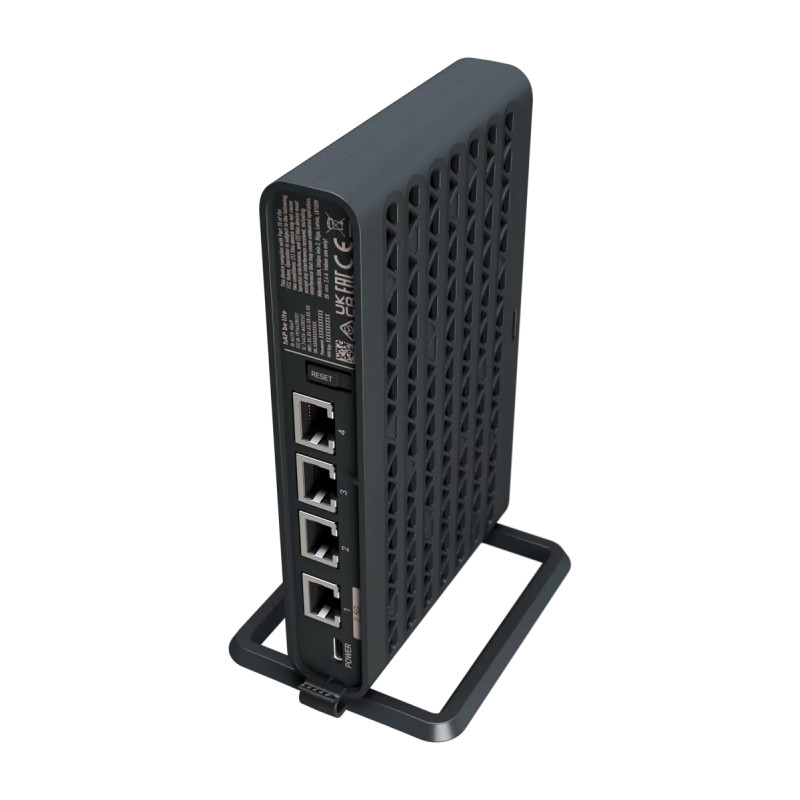 MikroTik hAP be lite | 802.11ax | 10/100/1000 Mbit/s | Ethernet LAN (RJ-45) ports 3 | Mesh Support No | MU-MiMO No | No mobile b