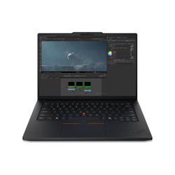 Lenovo ThinkPad P14s G7 AMD | Black | 14 " | IPS | Touchscreen | WUXGA | 1920 x 1200 pixels | Anti-glare | AMD Ryzen AI 7 PRO | 