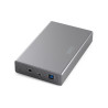 Digitus USB 3.0 hard disk enclosure, 3.5", SATA, 16TB, aluminum | DA-71106-1
