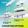 Digitus Desk Mount | Tilt, rotation, pivot | Dual design monitor mount, 2x 35", 2x 10 kg | 35 " | Maximum weight (capacity) 20 k
