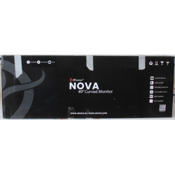 SALE OUT. Arozzi Nova 49" VA, 165Hz - Black | Arozzi | Nova | 49 " | VA | 32:9 | 165 Hz | 4 ms | 5120 x 1440 pixels | 350 cd/m |