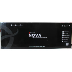 SALE OUT. | Arozzi | Nova | 49 " | VA | 32:9 | 165 Hz | 4 ms | 5120 x 1440 pixels | 350 cd/m | HDMI ports quantity 2 | Black | W