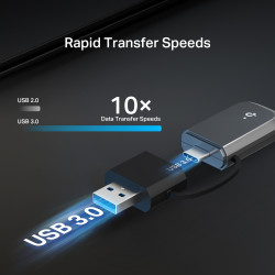TP-LINK BE3600 Dual Band Wi-Fi 7 Mini Wireless USB Adapter | Archer TBE230U | 2.4 GHz, 5 GHz | 802.11ax | MU-MiMO No | no PoE | 
