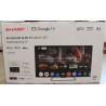 SALE OUT. Sharp 50HR7265E 50" (126cm) QLED 144Hz 4K Ultra HD Google TV, Dolby Vision, Dolby Atmos, Central Stand | SALE OUT. Sha