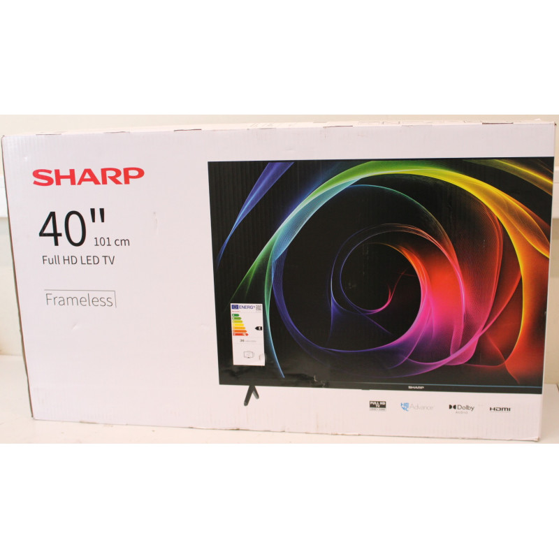 SALE OUT. Sharp 40HA1205E 40" (101cm) Full HD TV | SALE OUT. Sharp 40HA1205E | 40 | FHD | Black | DAMAGED PACKAGING