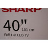 SALE OUT. Sharp 40HA1205E 40" (101cm) Full HD TV | SALE OUT. Sharp 40HA1205E | 40 | FHD | Black | DAMAGED PACKAGING