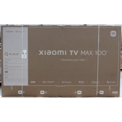 SALE OUT. Xiaomi TV Max 2025 100" (3840 2160) | Xiaomi | TV | Max 2025 | 100 | Smart TV | Google TV | UHD | Grey | DAMAGED PACKA