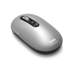 PORT CONNECT Mouse | PURE MAC | Wireless | Bluetooth | Gris clair