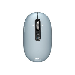 PORT CONNECT Mouse | PURE MAC | Wireless | Bluetooth | Pastel Blue