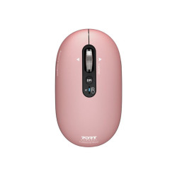 PORT CONNECT Mouse | PURE MAC | Wireless | Bluetooth | Pink