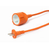 Cablexpert | Power extension cord, 20 m | PC-186XOD-O-20M | Cord | Orange