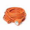 Cablexpert | Power extension cord, 20 m | PC-186XOD-O-20M | Cord | Orange