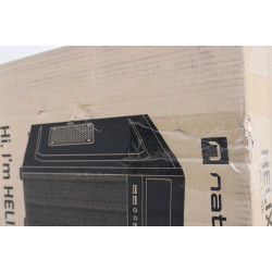 SALE OUT. Natec Helix Matx PC case Mini Tower, Black | SALE OUT. | Natec PC Case | Helix Matx | Black | Mini Tower | DAMAGED PAC