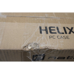 SALE OUT. Natec Helix Matx PC case Mini Tower, Black | SALE OUT. | Natec PC Case | Helix Matx | Black | Mini Tower | DAMAGED PAC