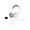 Energy Sistem Headset Office 3 White (USB and 3.5 mm plug, volume and mute control, retractable boom mic) | Energy Sistem | Wire