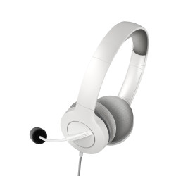 Energy Sistem Headset Office 3 White (USB and 3.5 mm plug, volume and mute control, retractable boom mic) | Energy Sistem | Wire