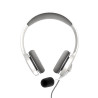 Energy Sistem Headset Office 3 White (USB and 3.5 mm plug, volume and mute control, retractable boom mic) | Energy Sistem | Wire