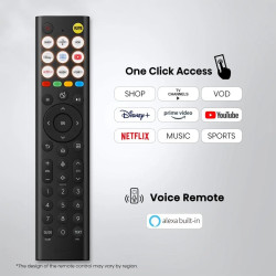 Hisense TV | 50E7S | 50" | Smart TV | VIDAA OS | UHD | Black