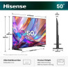 Hisense TV | 50E7S | 50" | Smart TV | VIDAA OS | UHD | Black
