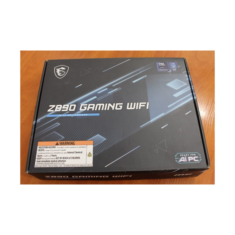 SALE OUT. | MSI Z890 GAMING WIFI | Processor family Intel | Processor socket LGA1851 | DDR5 | Supported hard disk drive interfac