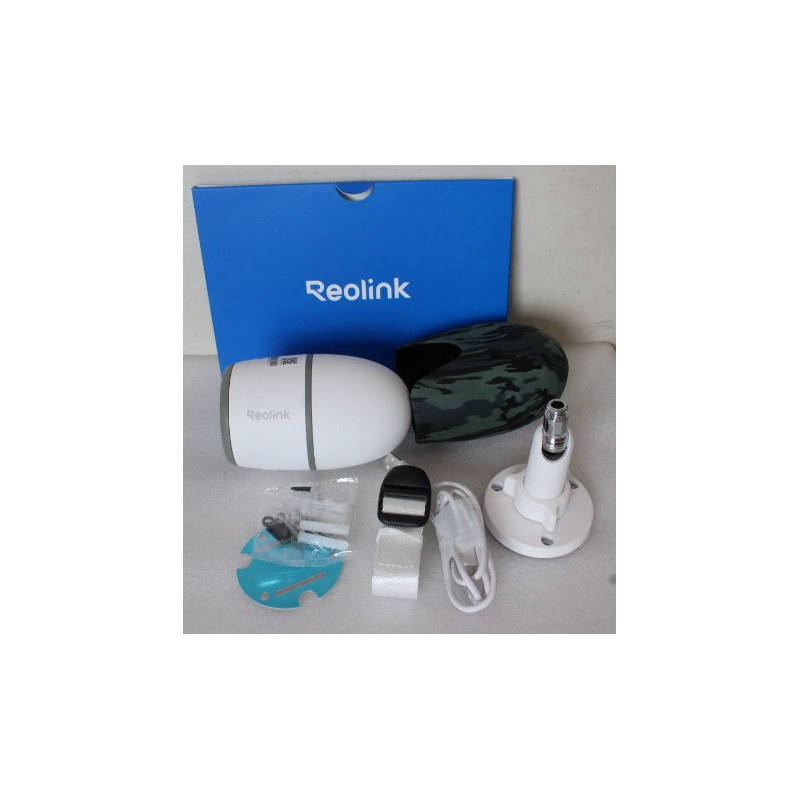SALE OUT. Reolink Go Series G330 2K 4MP 4G LTE Wireless Battery Camera with Person/Vehicle Detection, White | Reolink | Camera |