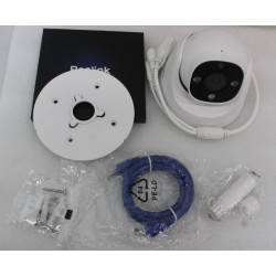 SALE OUT. Reolink PCRPD4K01 Smart 4K 125 View PoE Dome Camera | Reolink 4K Smart PoE Camera with Color Night Vision | RP-PCT8M |