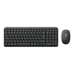 Logitech Wireless MK250 Keyboard and Mouse Combo, US INT, Graphite