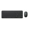 Logitech Wireless MK250 Keyboard and Mouse Combo, US INT, Graphite