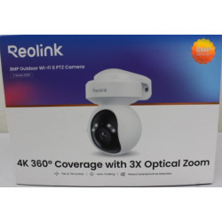 SALE OUT. Reolink E Series E560 4K 8MP Smart PTZ WiFi Camera with Auto Tracking, White | Reolink 4K Smart WiFi Camera with Auto 