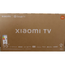 SALE OUT. Xiaomi TV S Mini LED 55 2026 | SALE OUT. Xiaomi S Mini LED 2026 | 55 | Smart TV | Google TV | 4K UHD | Dark Grey | DAM