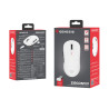 Genesis | Gaming Mouse | Zircon 660 | Wired/Wireless | 2.4 GHz, Bluetooth, USB | White