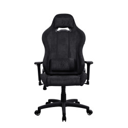 Arozzi Metal/Reinforced nylon | Gaming Chair | Torretta Soft Fabric | Pure Black