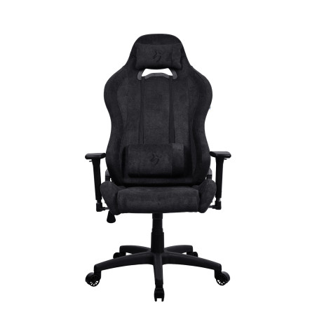 Arozzi Metal/Reinforced nylon | Gaming Chair | Torretta Soft Fabric | Pure Black