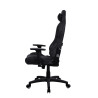 Arozzi Metal/Reinforced nylon | Gaming Chair | Torretta Soft Fabric | Pure Black