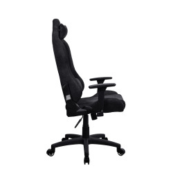 Arozzi Metal/Reinforced nylon | Gaming Chair | Torretta Soft Fabric | Pure Black