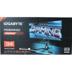 SALE OUT. GIGABYTE MONITOR 34" MO34WQC EK | SALE OUT. MO34WQC EK1 | 34 " | OLED | WQHD | 175 Hz | 0.03 ms | 3440 x 1440 pixels |