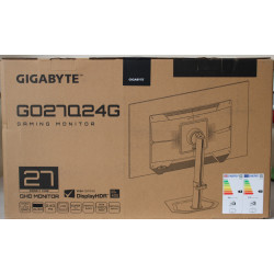 SALE OUT. GIGABYTE MONITOR 27" WOLED GO27Q24G | Gigabyte SALE OUT. | GO27Q24G | 27 " | WOLED | QHD | 240 Hz | 0.03 ms | 2560 x 1
