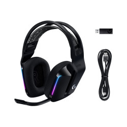 Logitech | Gaming Headset | G G733 | Wireless | Over-Ear | Black | Noise canceling | Wireless