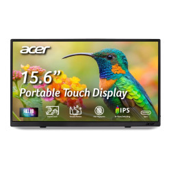 Acer | PM161QT bmiuux | 16 " | IPS | FHD | 16:9 | 60 Hz | 6 ms | 1920 x 1080 pixels | Touchscreen | 220 cd/m | HDMI ports quanti
