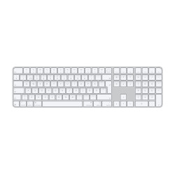 Apple Magic Keyboard with Touch ID and Numeric Keypad | Keyboard | Wireless | Swedish | White