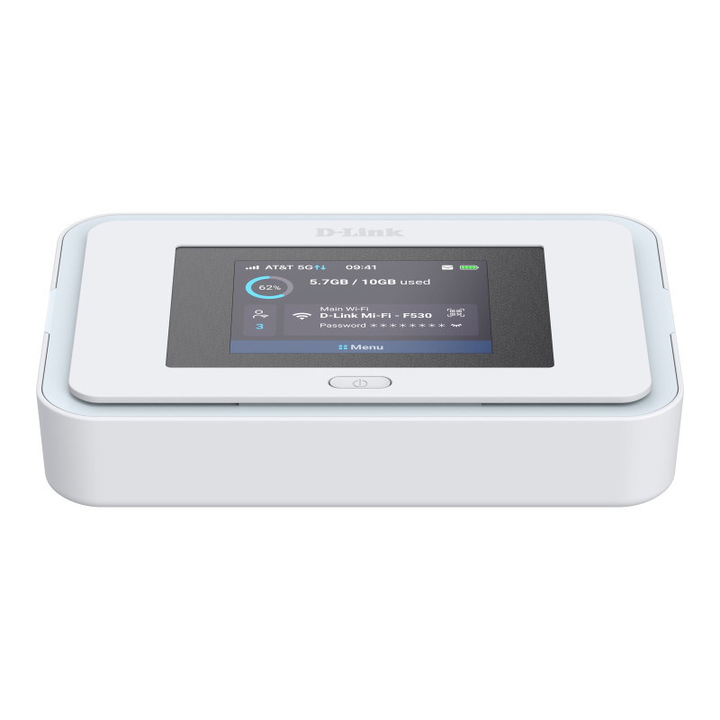 D-Link F530 | 5G NR AX3000 Wi-Fi 6 Mobile Hotspot | 802.11ax | Mesh Support No | 5G | MU-MiMO No | Antenna type Cellular interna
