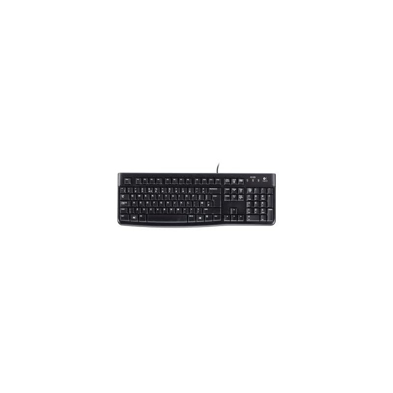 Logitech | K120 | Standard | Wired | EN/LT | Black | Keyboard User documentation